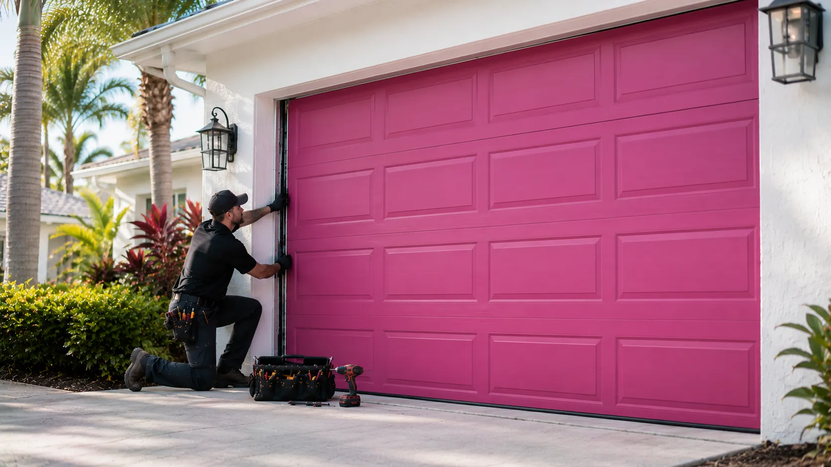 Tell us what’s wrong - Pittsburgh garage door service