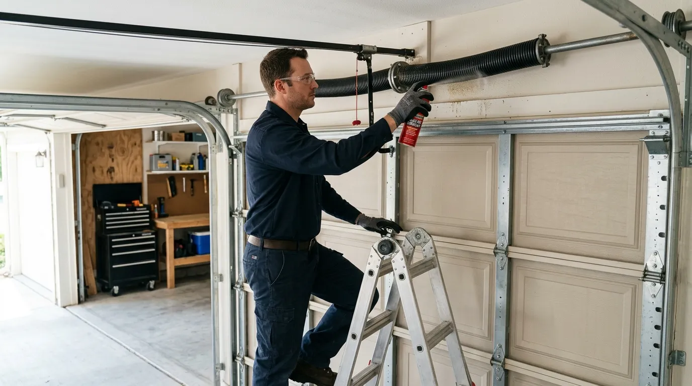 Repaired & tested - Pittsburgh garage door service