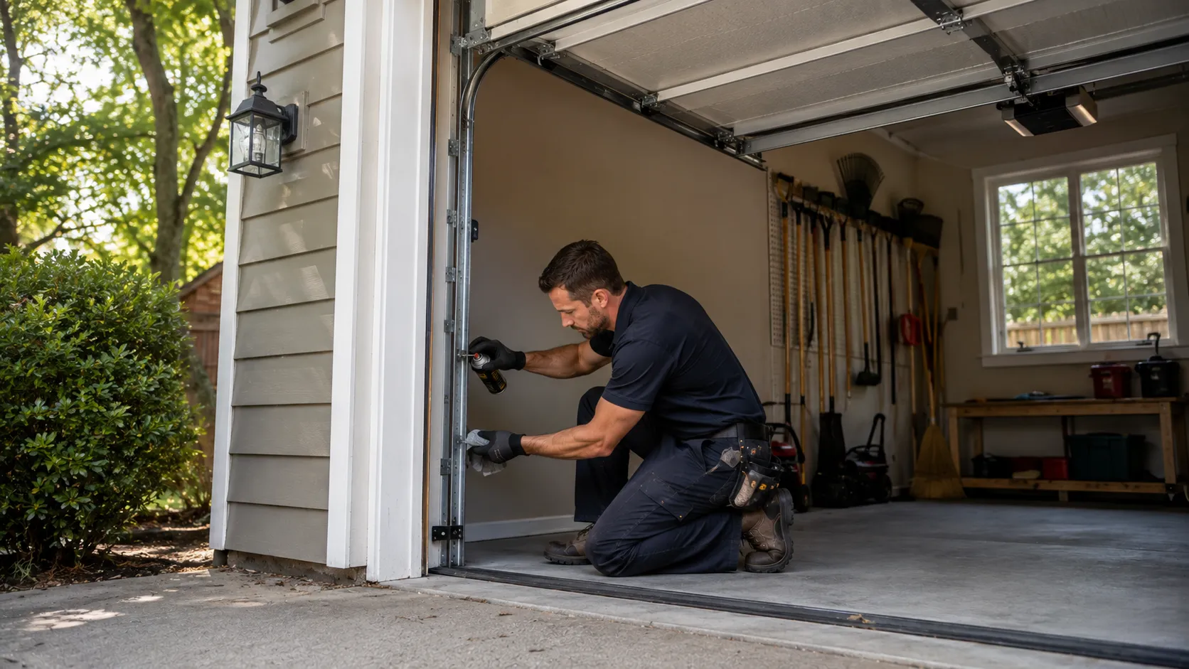 What That Garage Door Noise Is Actually Telling You