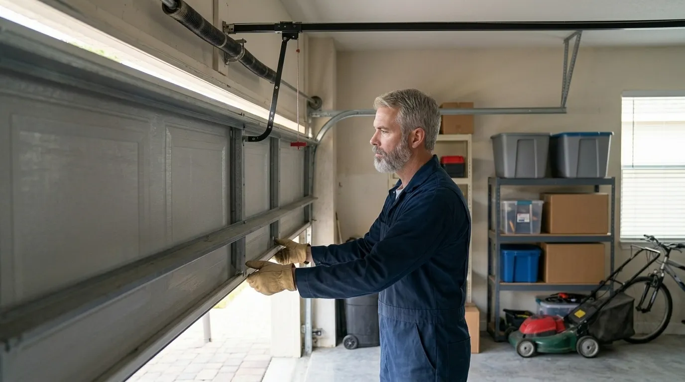 Repaired & tested - Pittsburgh garage door service