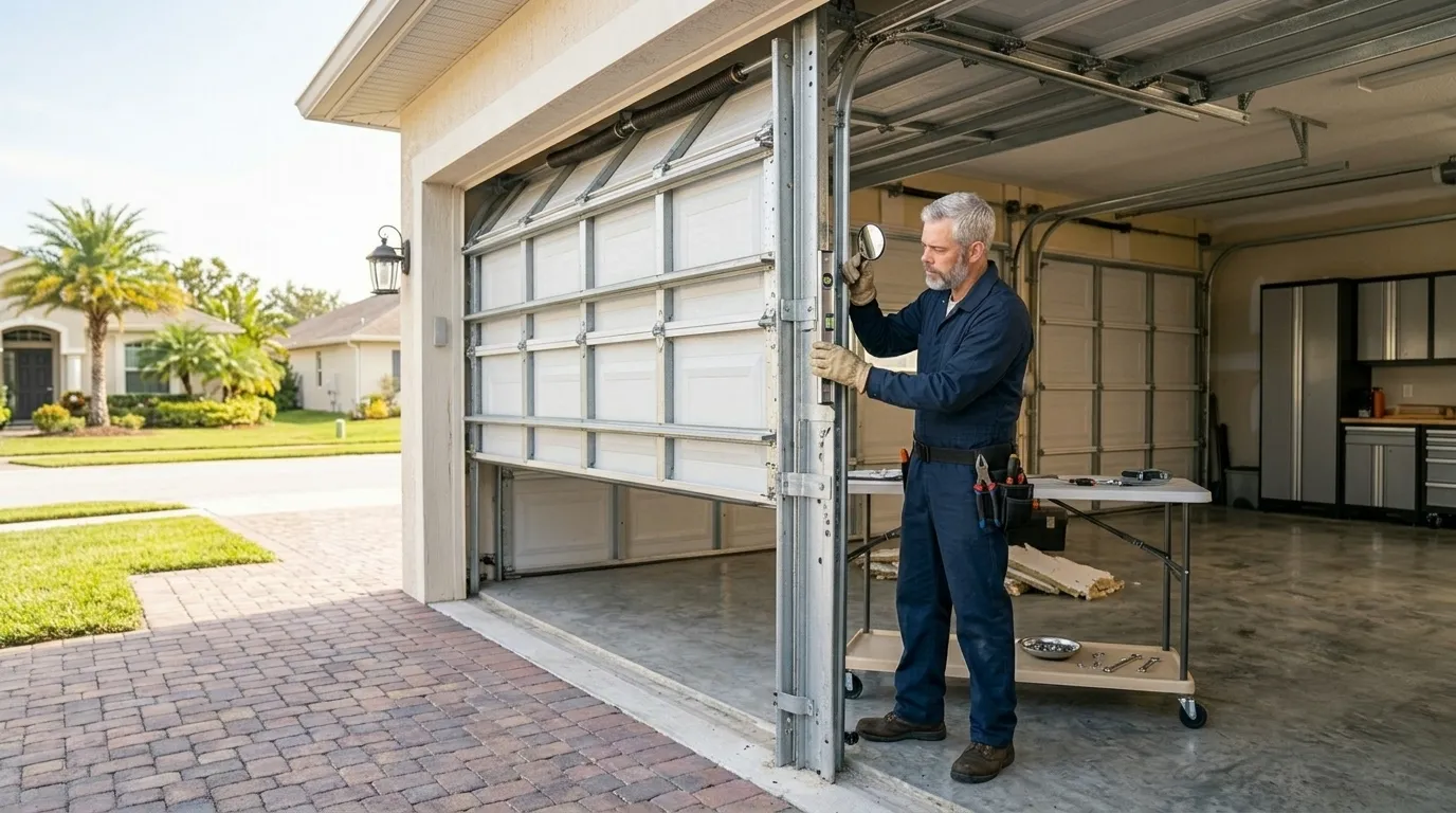 Repaired & tested - Pittsburgh garage door service