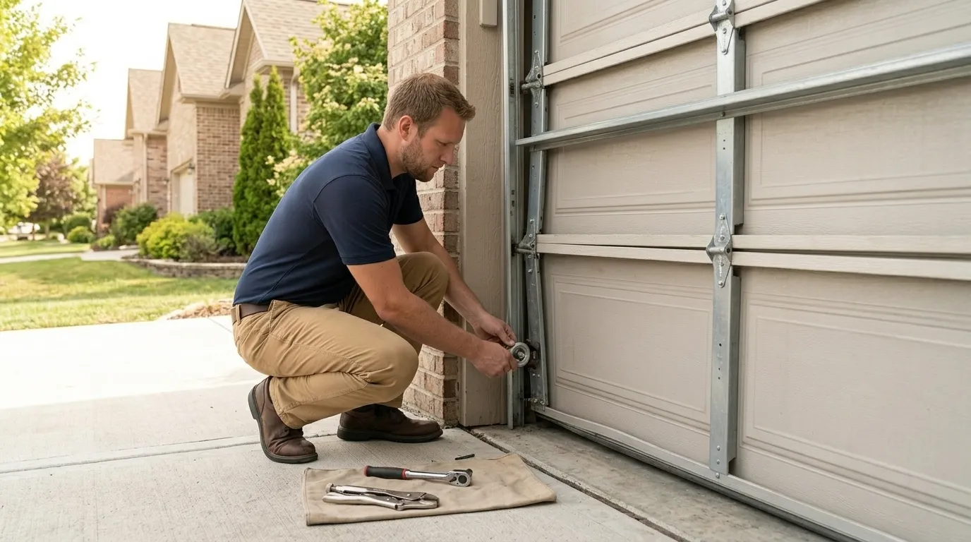 Repaired & tested - Pittsburgh garage door service