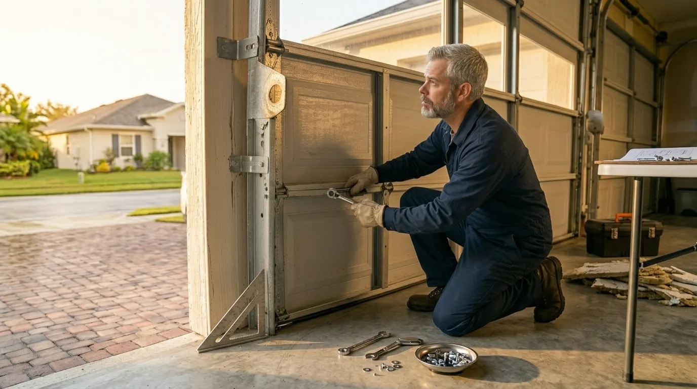 Repaired & tested - Pittsburgh garage door service