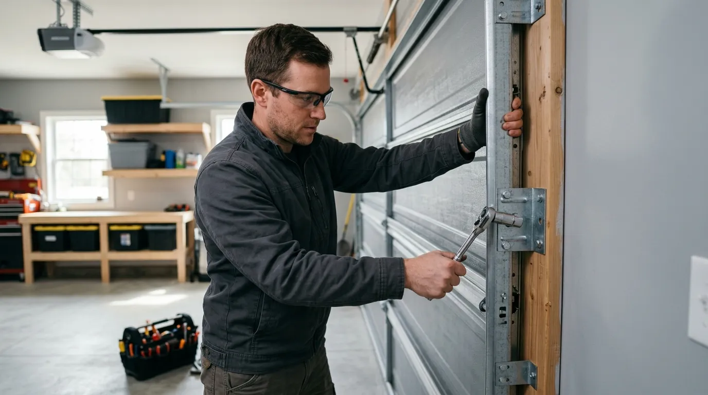 Repaired & tested - Pittsburgh garage door service