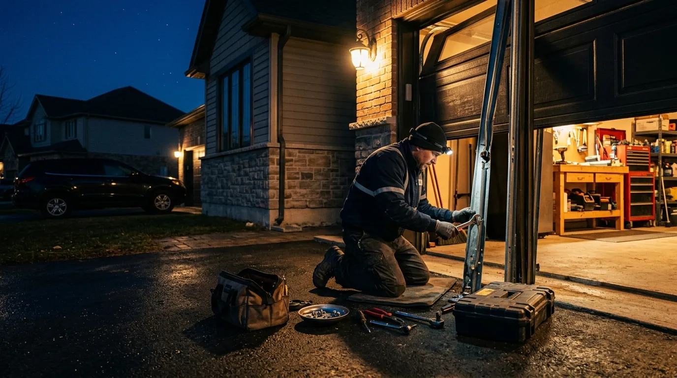 Repaired & tested - Pittsburgh garage door service