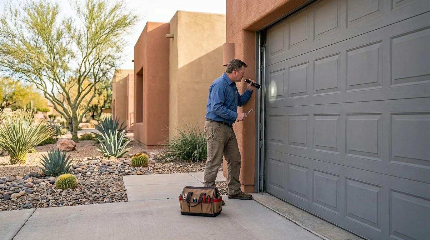On-site diagnosis - Pittsburgh garage door service
