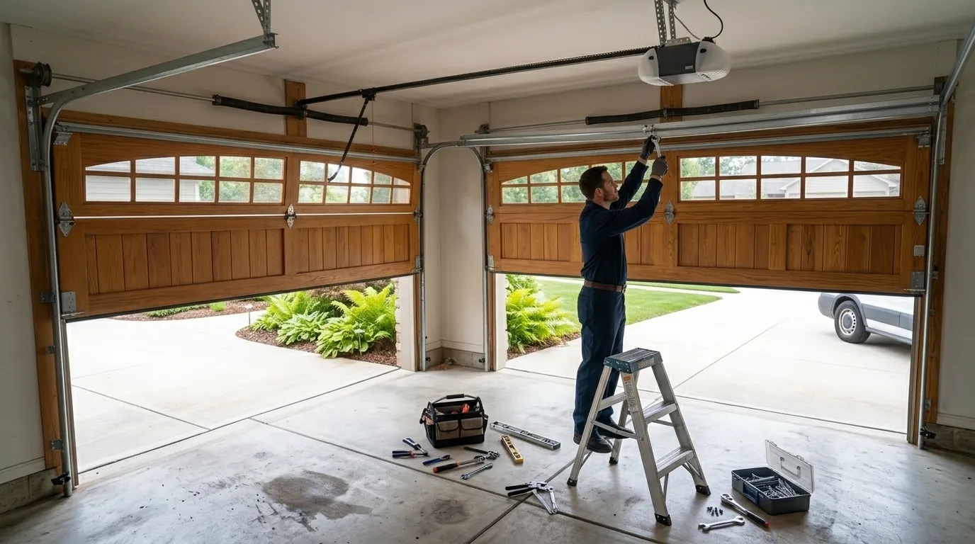 On-site diagnosis - Pittsburgh garage door service