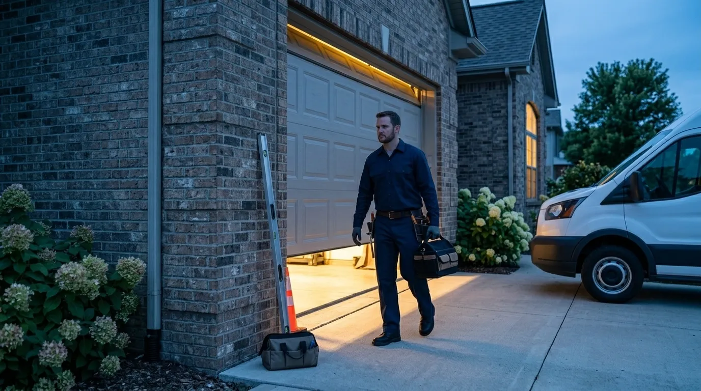 On-site diagnosis - Pittsburgh garage door service