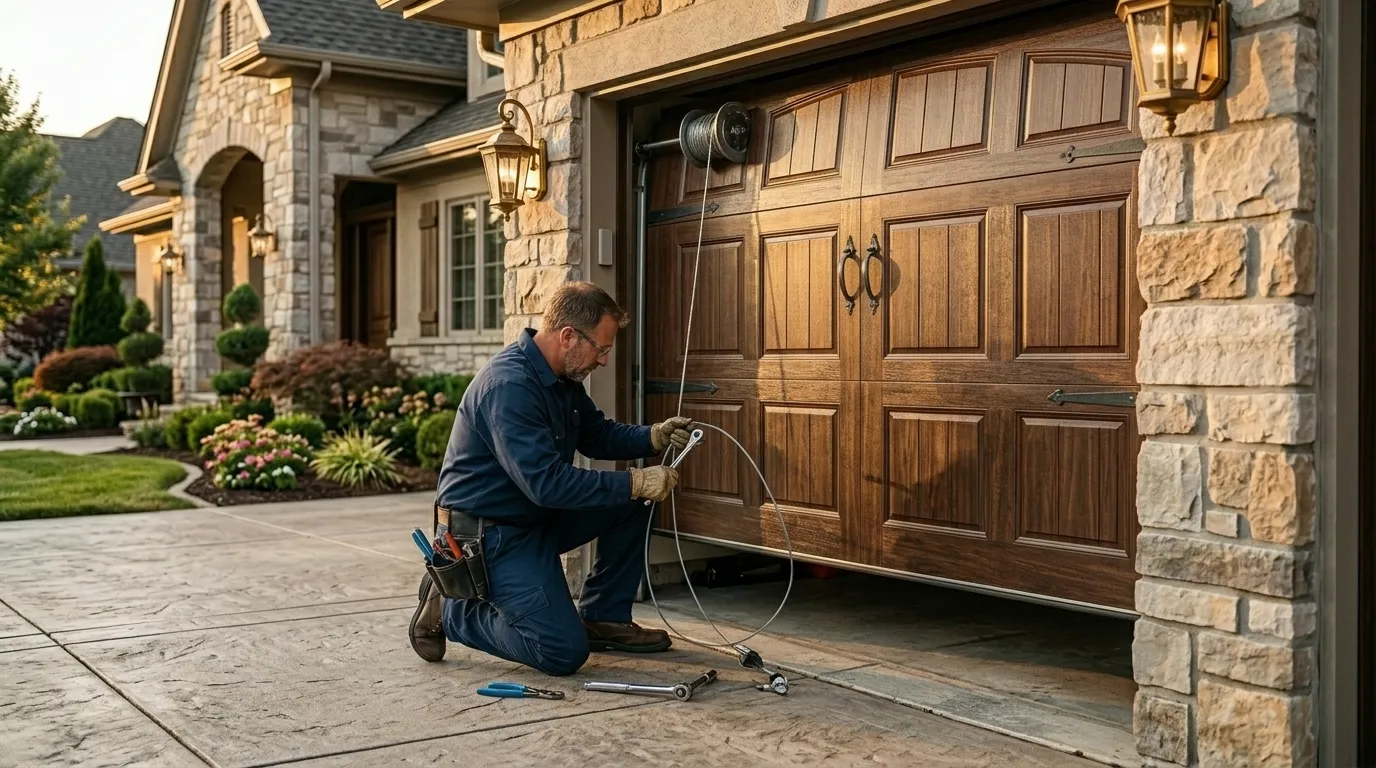 On-site diagnosis - Pittsburgh garage door service