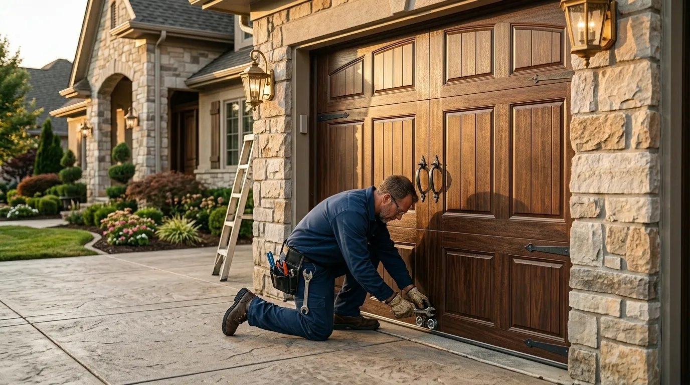 On-site diagnosis - Pittsburgh garage door service