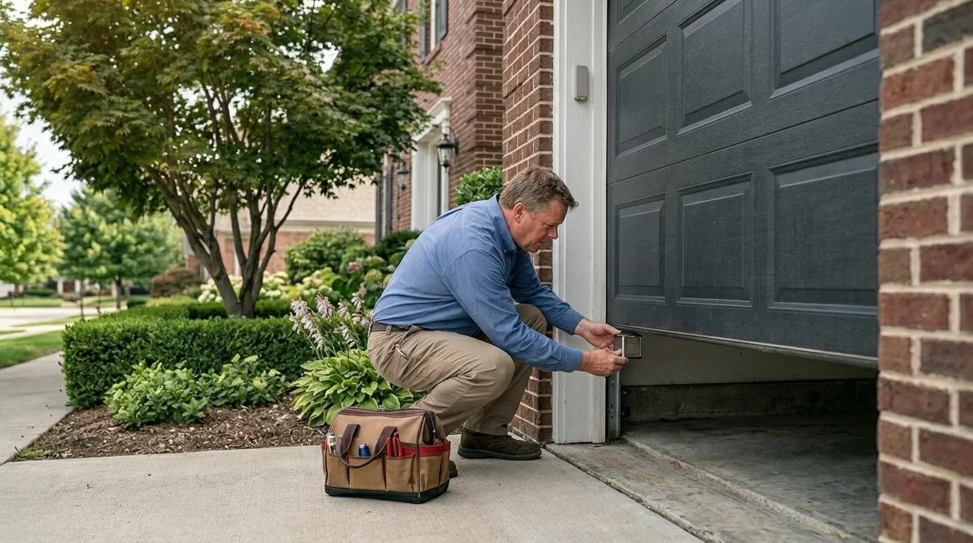 On-site diagnosis - Pittsburgh garage door service