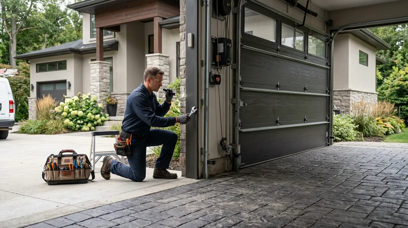 On-site diagnosis - Pittsburgh garage door service