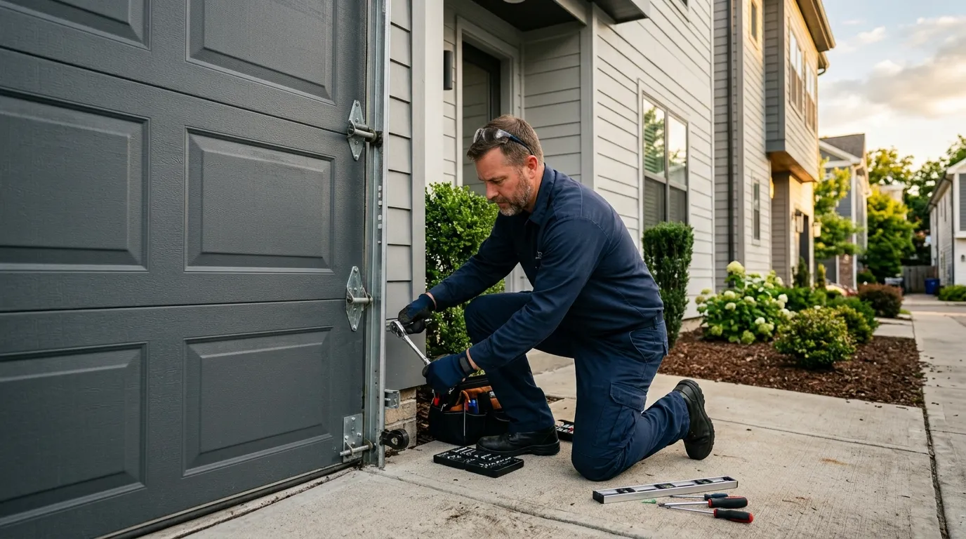 On-site diagnosis - Pittsburgh garage door service