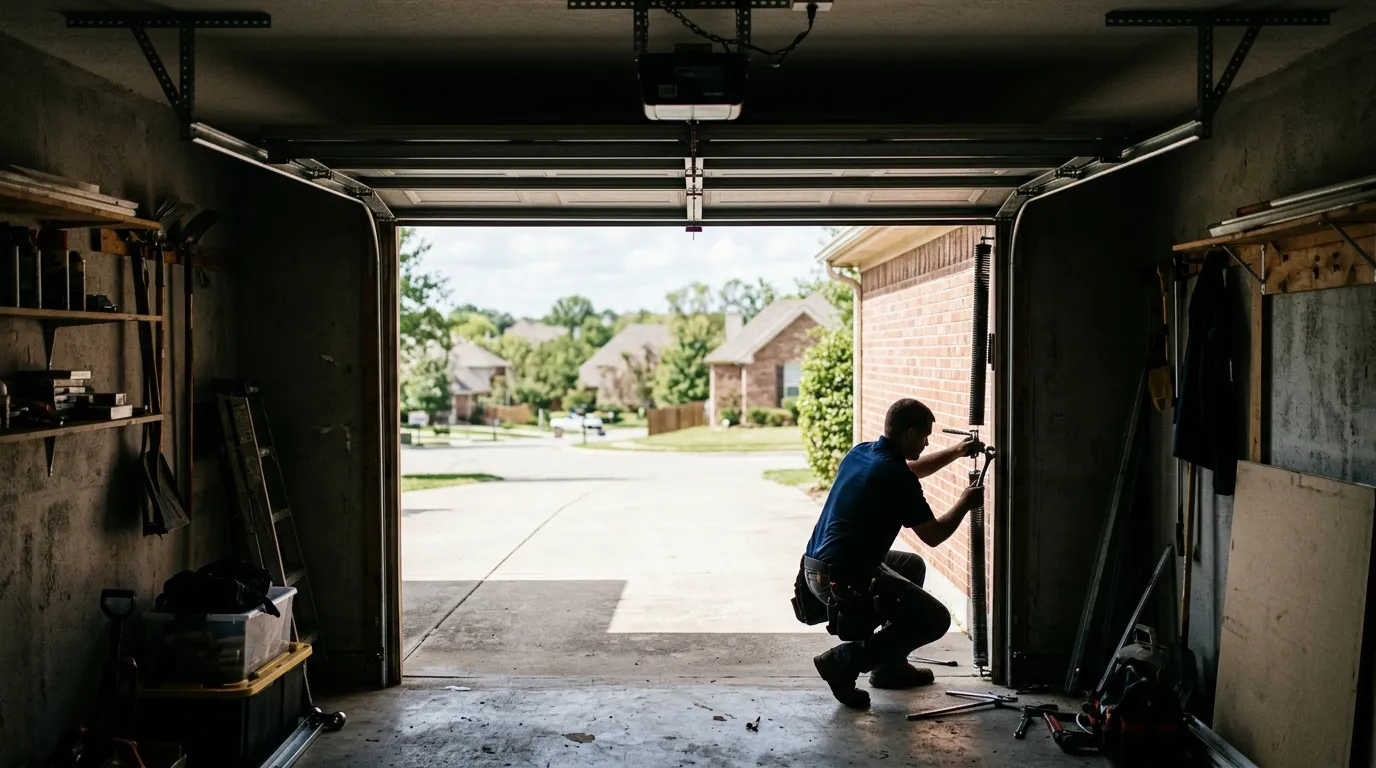 On-site diagnosis - Pittsburgh garage door service