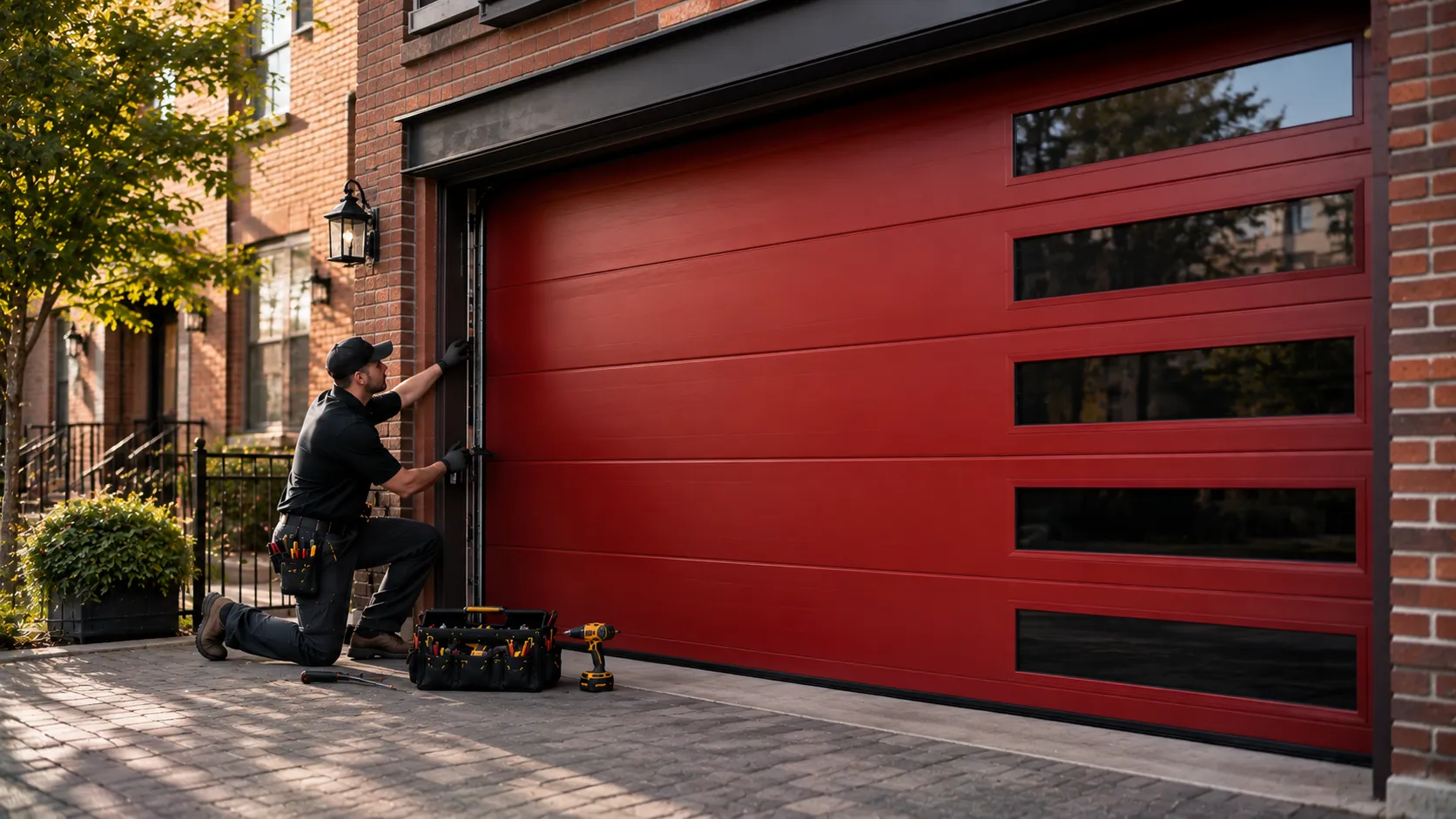 Roller Replacement for Carnegie's 1950s Garage Doors