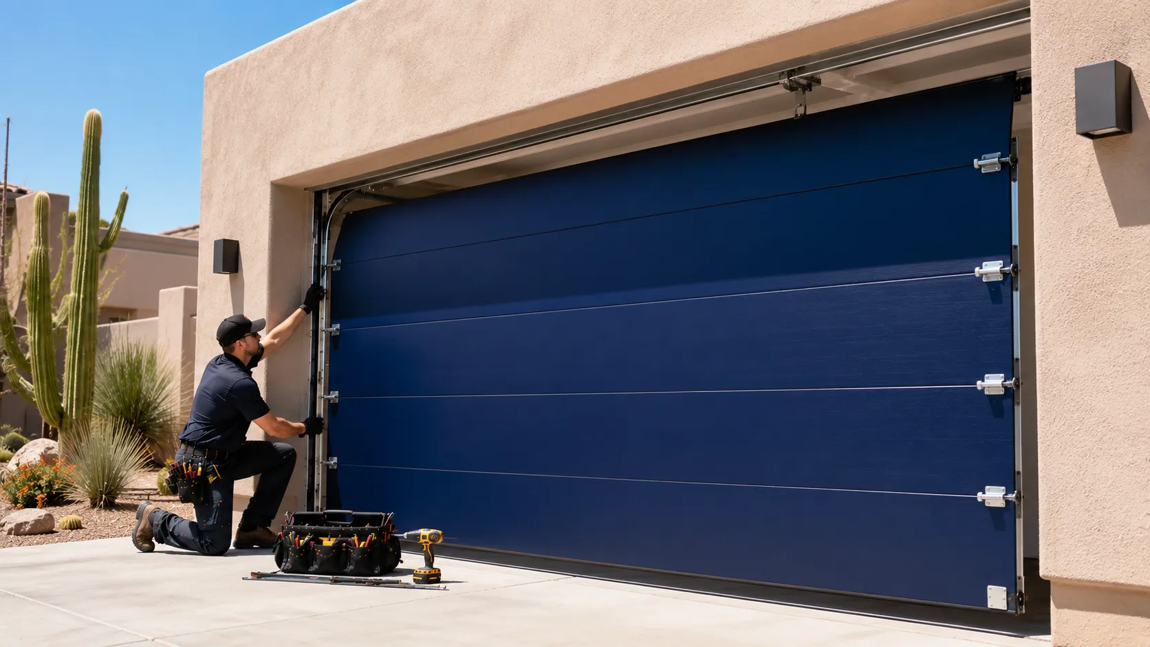 New Garage Door Installation for Green Tree Homes
